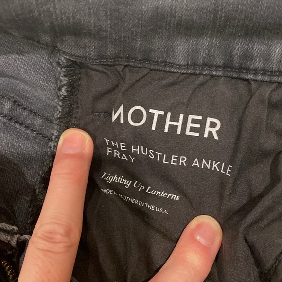 Mother Denim: Hustler Ankle Fray - Picture 4 of 5